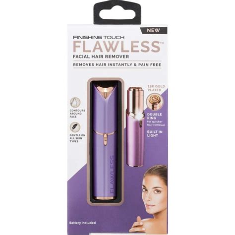 finishing touch flawless facial hair remover